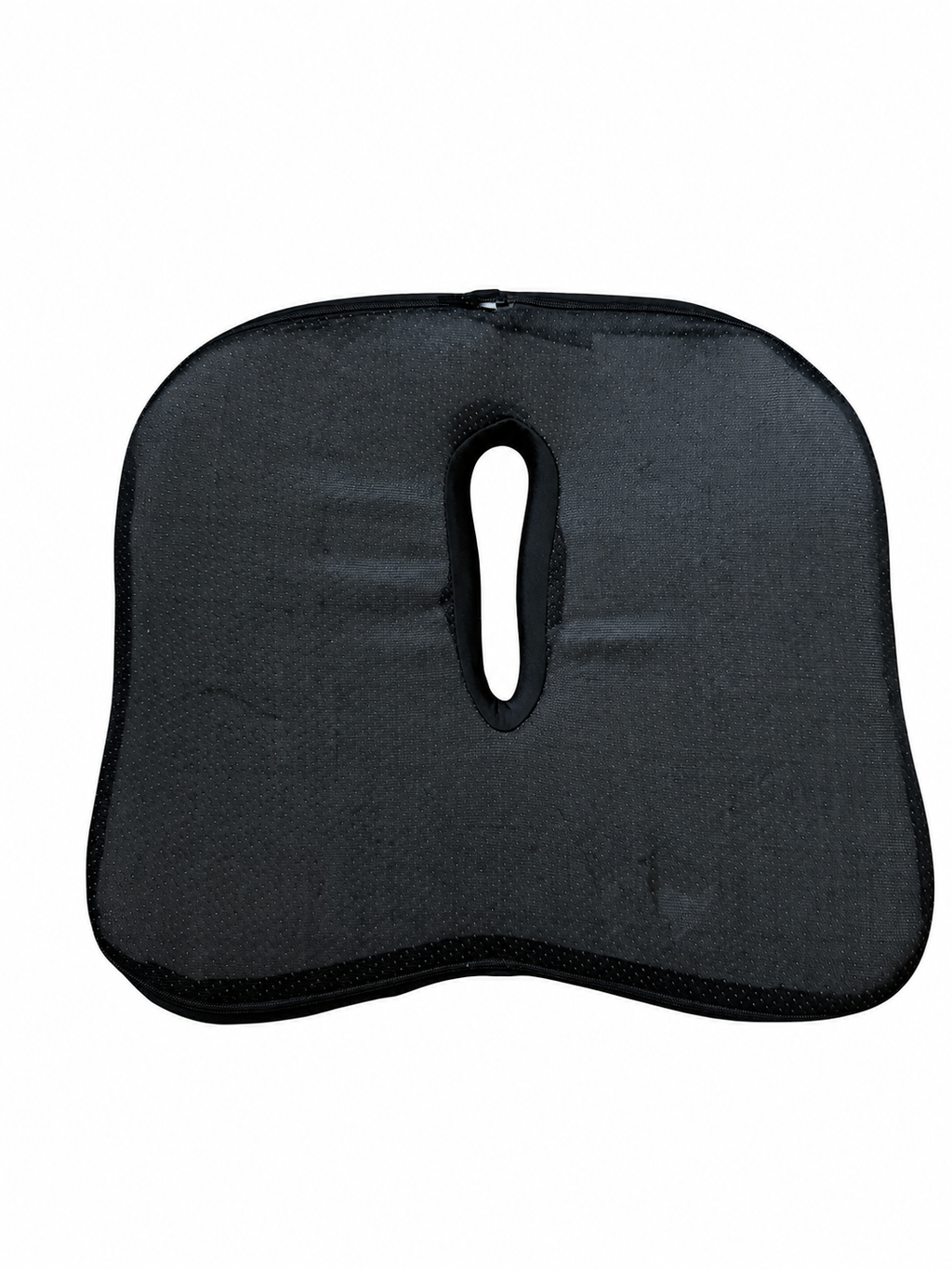 Face inférieure du coussin coccyx, entièrement couverte de picots antidérapants