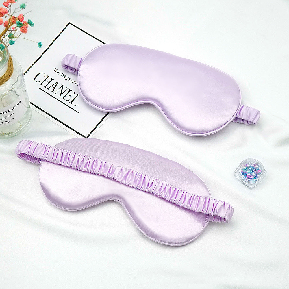 Masque de nuit effet soie lilas