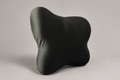 Coussin lombaire à mémoire de forme Mirlune, noir, 33 x 35,5 cm et 10 cm au point le plus épais