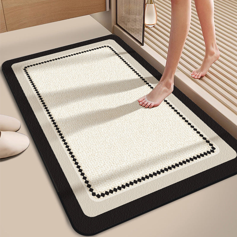 Tapis diatomite motif Montagnes