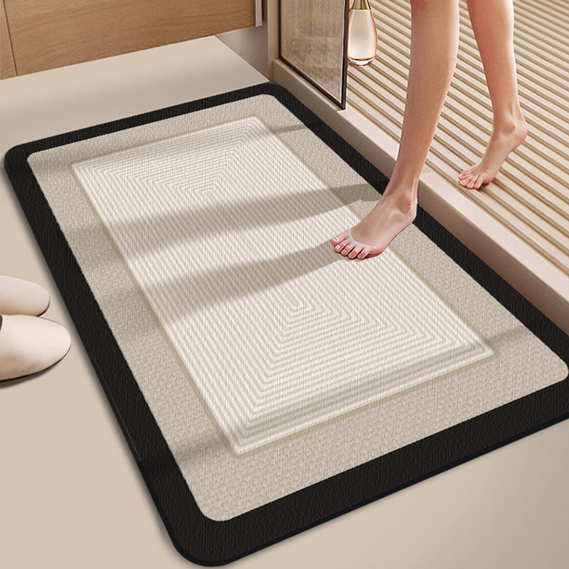 Tapis diatomite coloris Terracotta